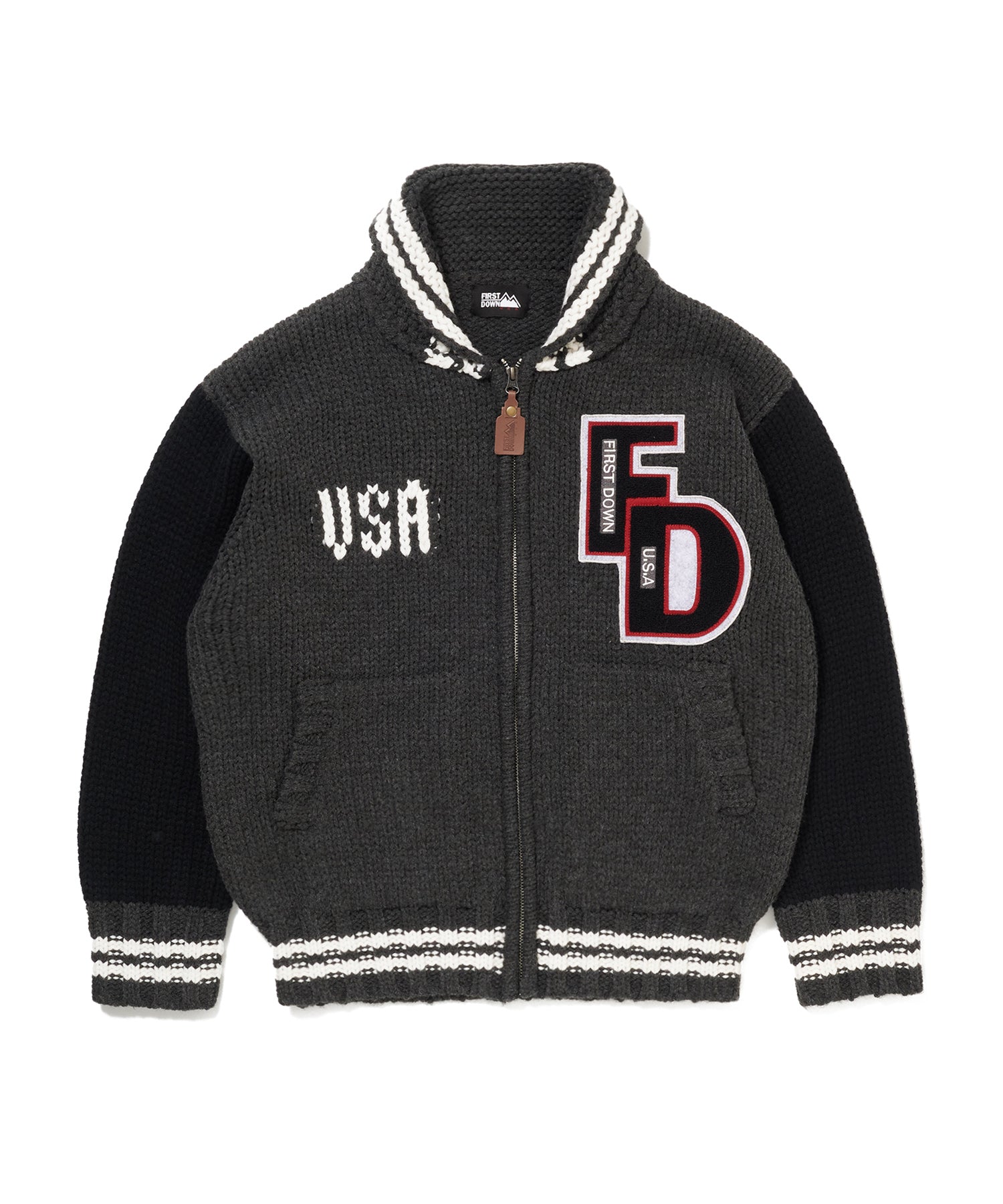 ローゲージ ウール 変型 ニット ジャケット ブルゾン　size2　Y'ｓ ローゲージ ウール 変型 ニット ジャケット ブルゾン size2 Y's 楽天