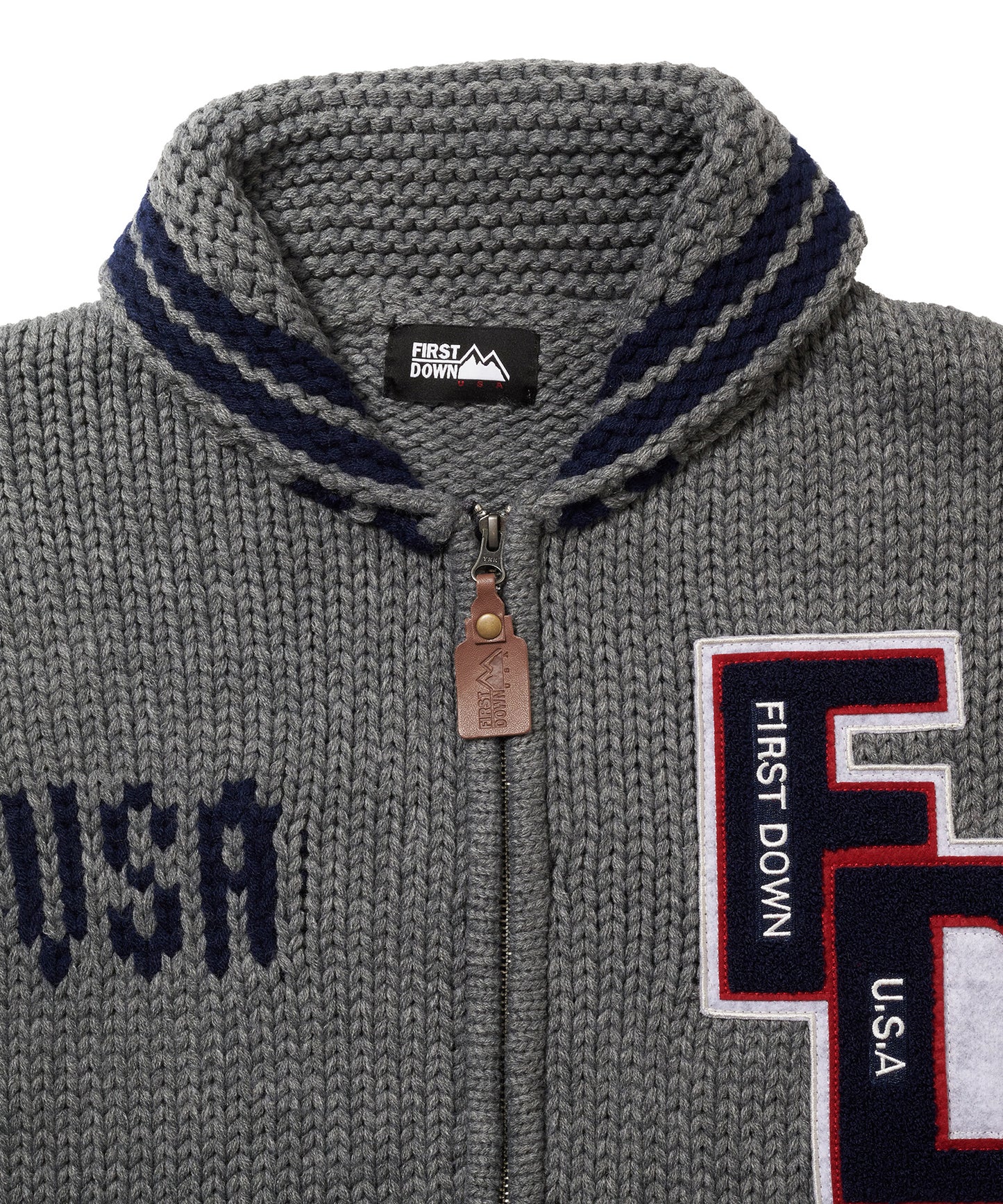 ローゲージニット スタジアムジャケット | LOWGAUGE KNIT STADIUM JKT