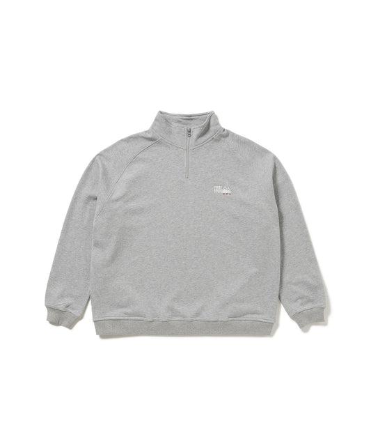 ハーフジップ スウェット | HALF ZIP SWEAT 03H/GRAY