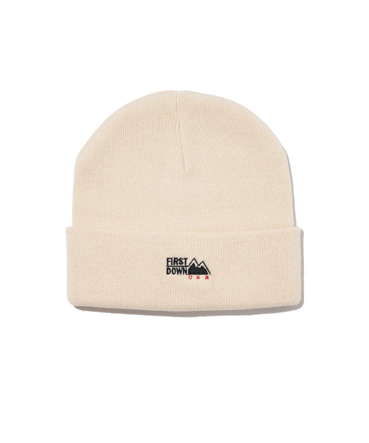 ダブル ニットワッチキャップ | DOUBLE KNIT WATCH 02WHITE