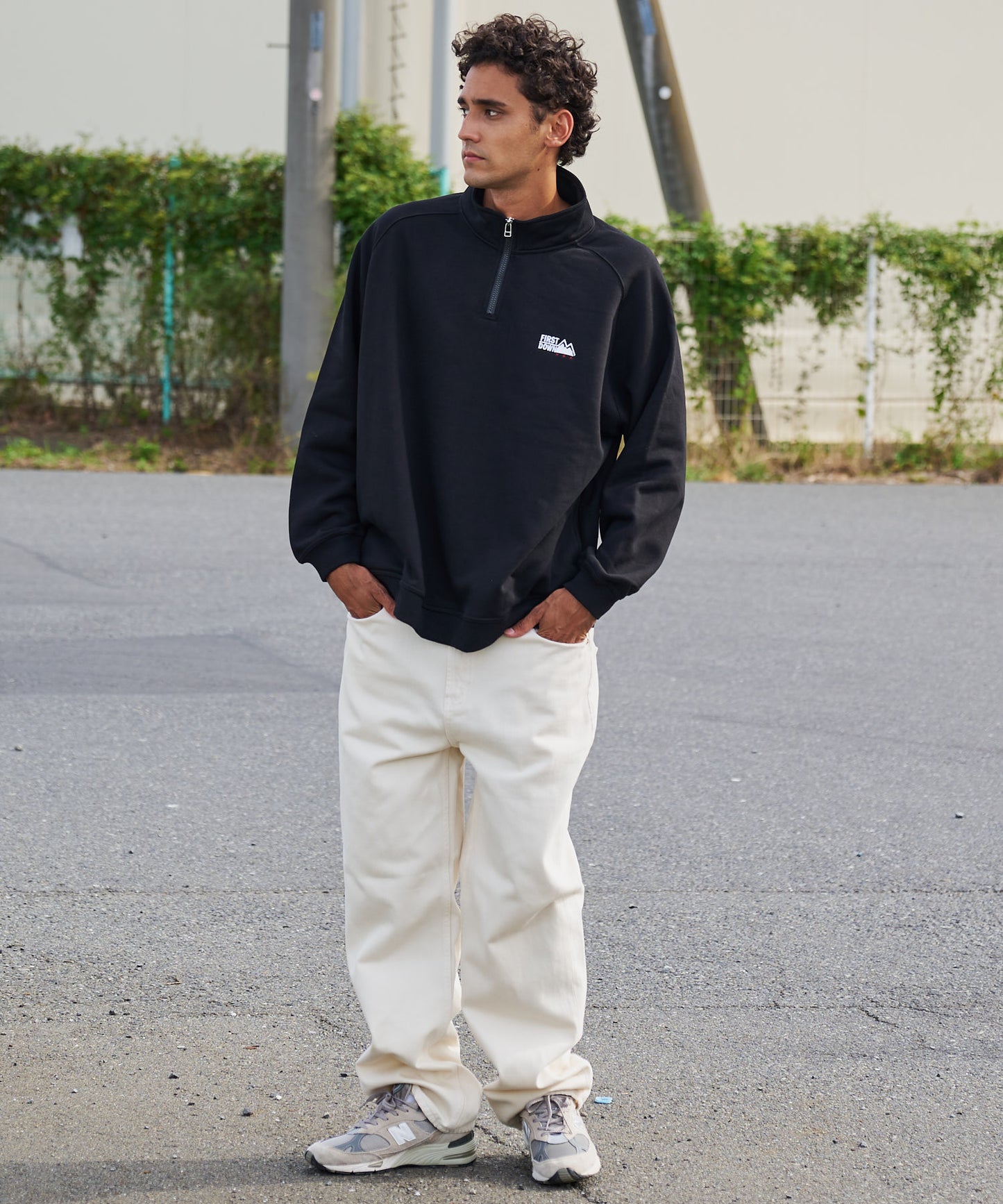 ハーフジップスウェット | HALF ZIP SWEAT