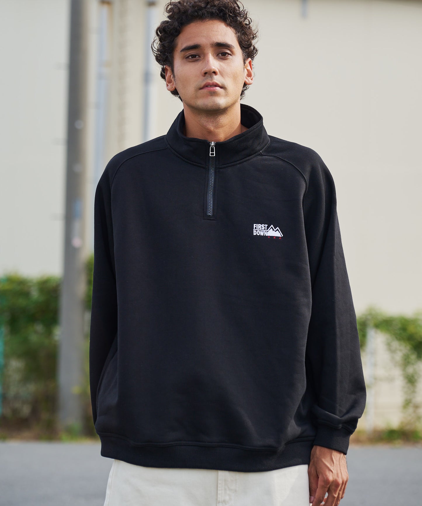 ハーフジップスウェット | HALF ZIP SWEAT