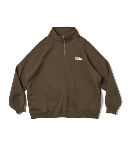 ロゴ ハーフジップスウェット | LOGO HALF ZIP SWEAT