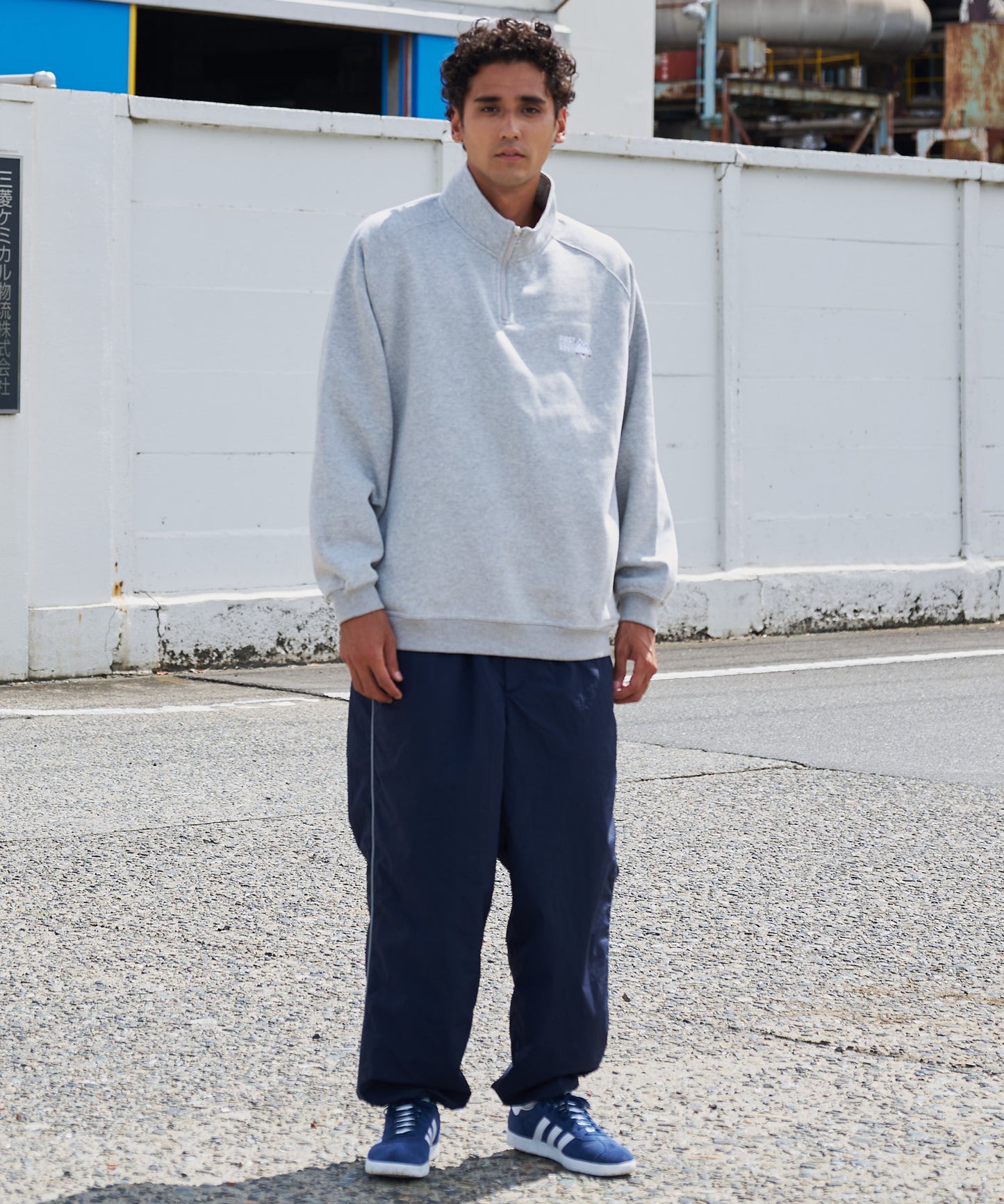 ハーフジップスウェット | HALF ZIP SWEAT