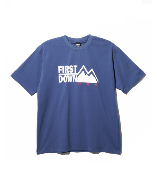 プリントロゴ ショートスリーブ Tシャツ | PRINT LOGO S/S TEE 75NAVY