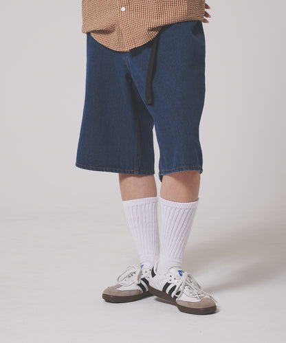 11.5oz デニム バギーショーツ | 11.5oz DENIM BAGGY SHORTS