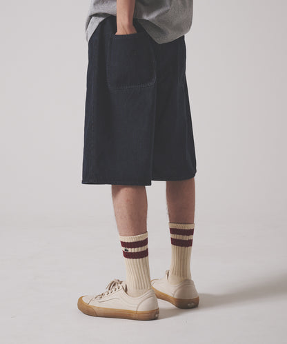11.5oz デニム バギーショーツ | 11.5oz DENIM BAGGY SHORTS