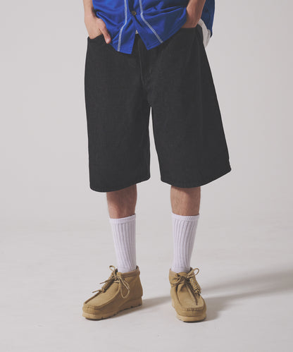 11.5oz デニム バギーショーツ | 11.5oz DENIM BAGGY SHORTS