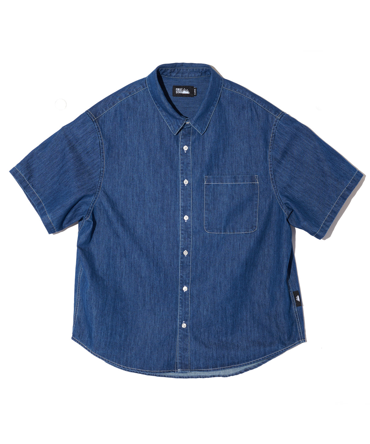デニム ショートスリーブ シャツ | DENIM S/S SHIRTS – FIRST DOWN USA
