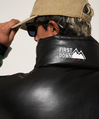 【予約】バブルダウンジャケット カラーレザー | BUBBLE DOWN JKT COLOR LEATHER