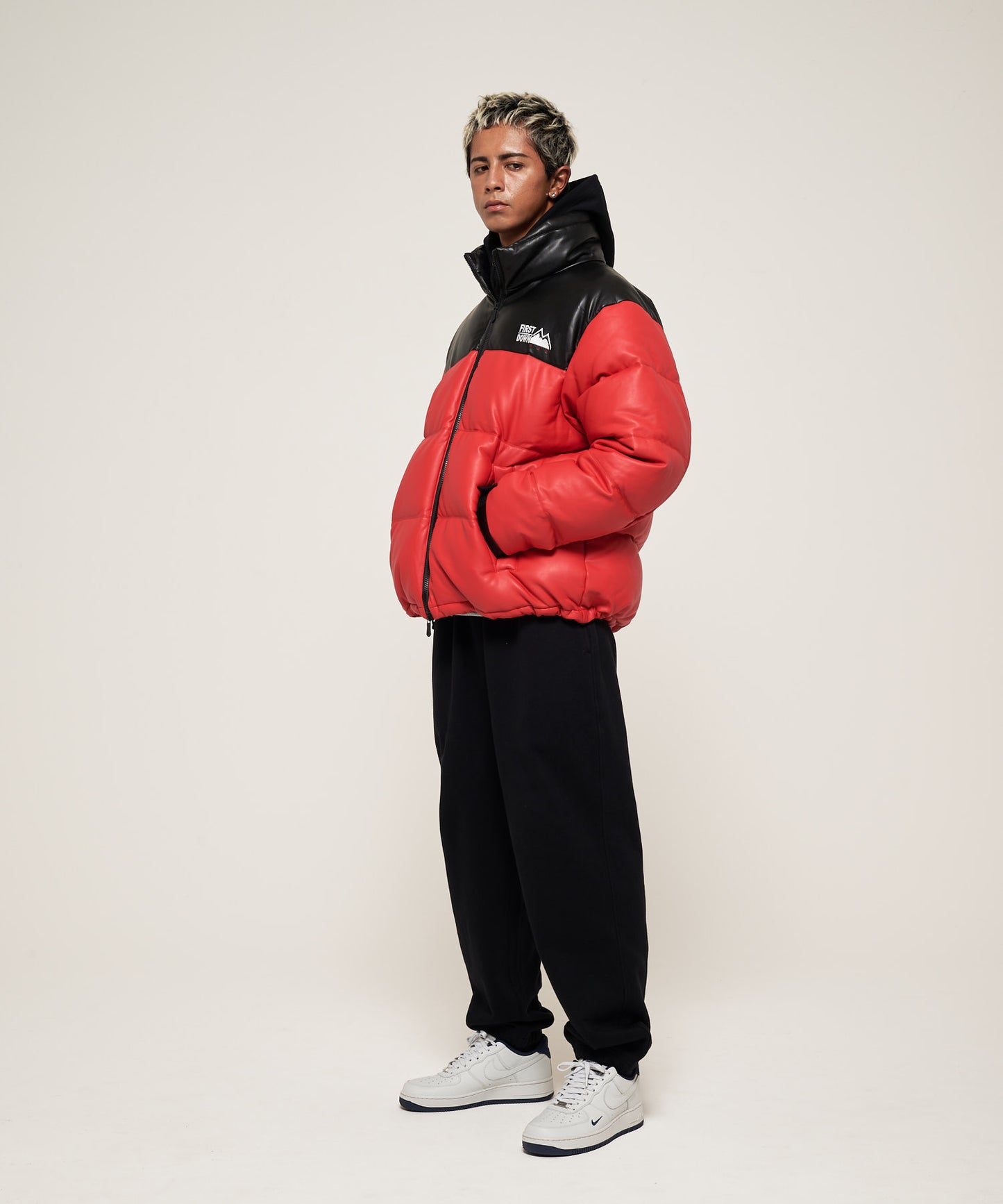 【予約】バブルダウンジャケット カラーレザー | BUBBLE DOWN JKT COLOR LEATHER