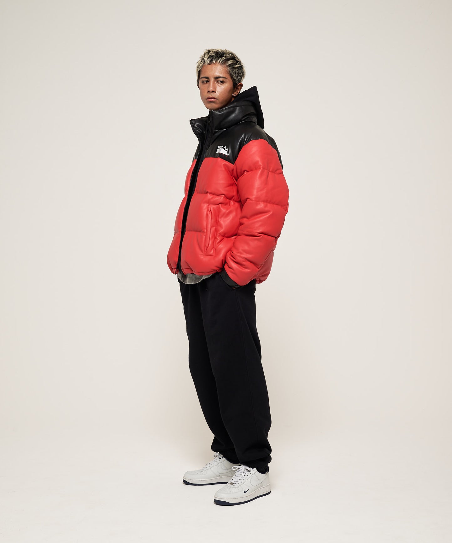 【予約】バブルダウンジャケット カラーレザー | BUBBLE DOWN JKT COLOR LEATHER