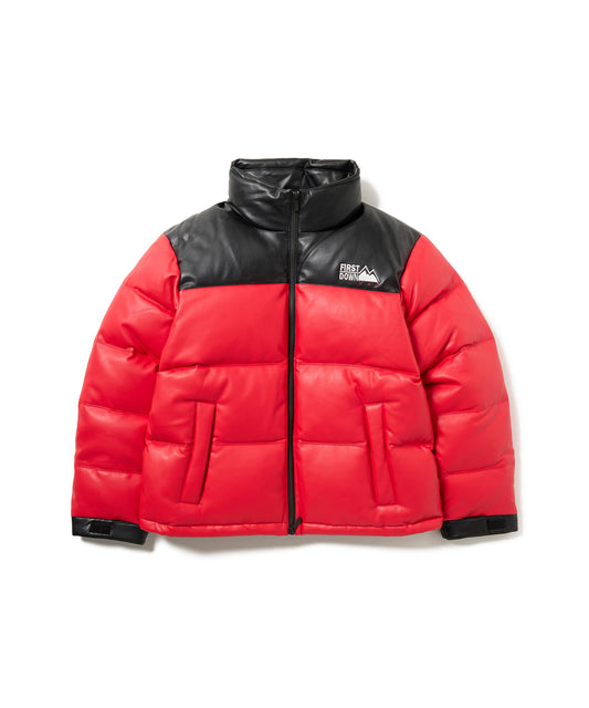 【予約】バブルダウンジャケット カラーレザー | BUBBLE DOWN JKT COLOR LEATHER