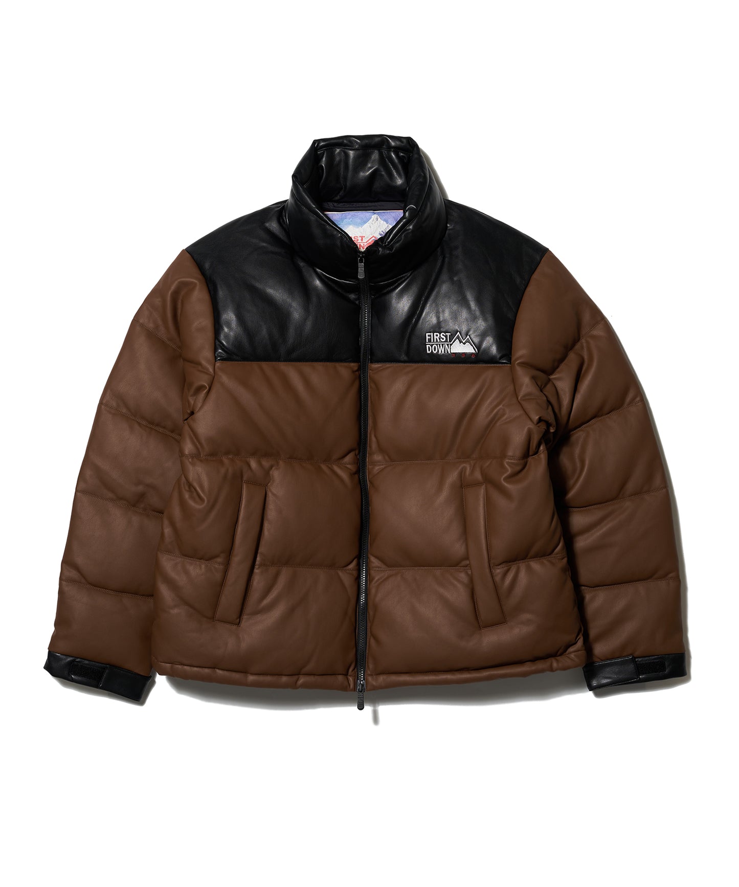 【予約】バブルダウンジャケット カラーレザー | BUBBLE DOWN JKT COLOR LEATHER