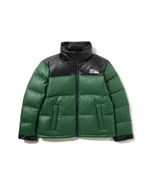 バブルダウンジャケット カラーレザー | BUBBLE DOWN JKT COLOR LEATHER