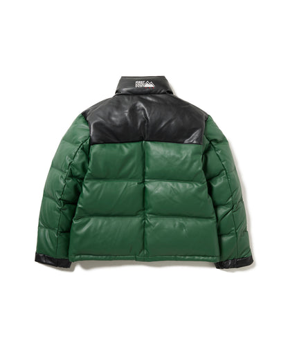 【予約】バブルダウンジャケット カラーレザー | BUBBLE DOWN JKT COLOR LEATHER