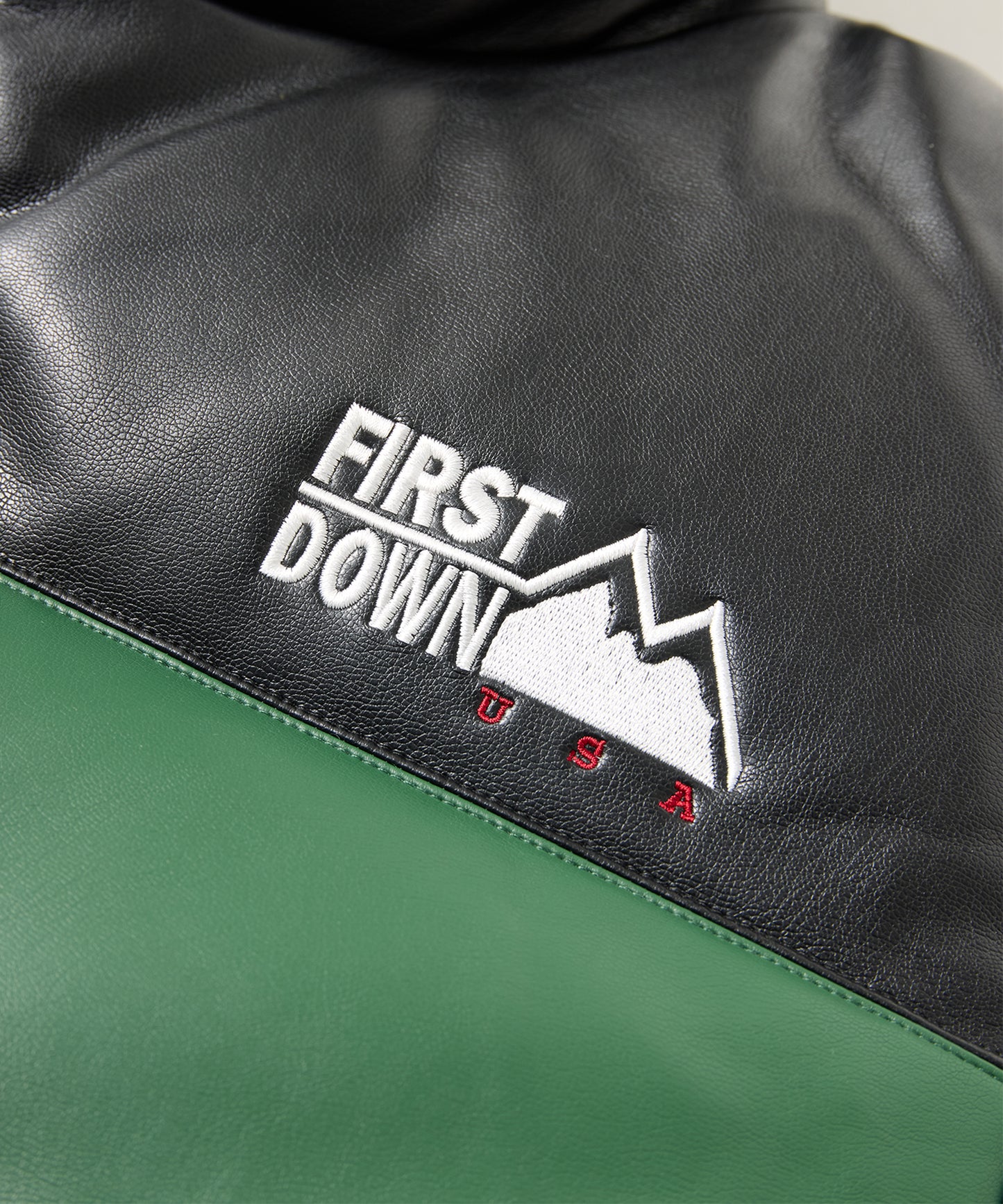 【予約】バブルダウンジャケット カラーレザー | BUBBLE DOWN JKT COLOR LEATHER