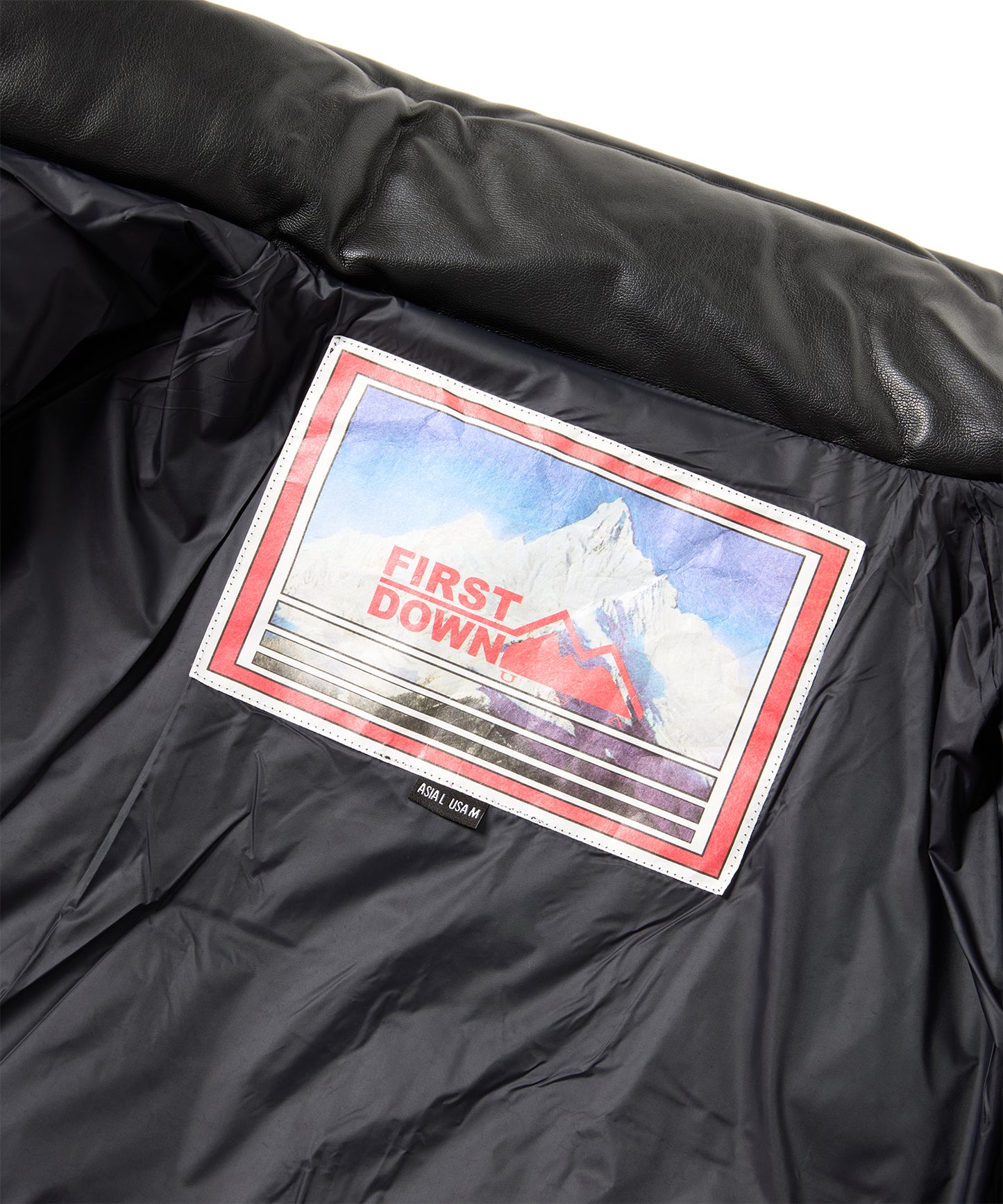【予約】バブルダウンジャケット カラーレザー | BUBBLE DOWN JKT COLOR LEATHER