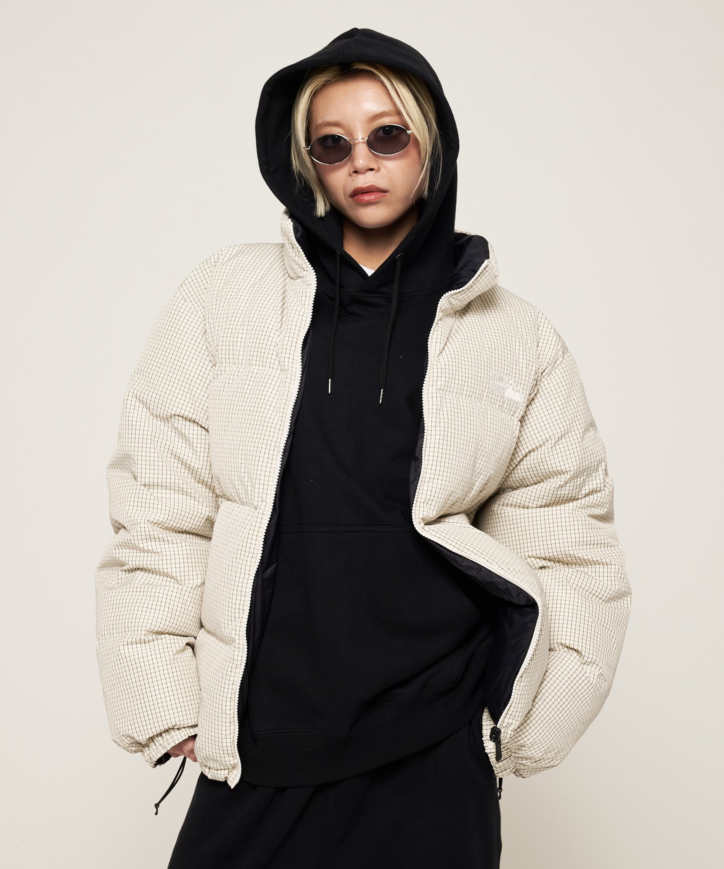 【予約】バブルダウンジャケット グラフチェック | BUBBLE DOWN JKT GRAPH CHECK