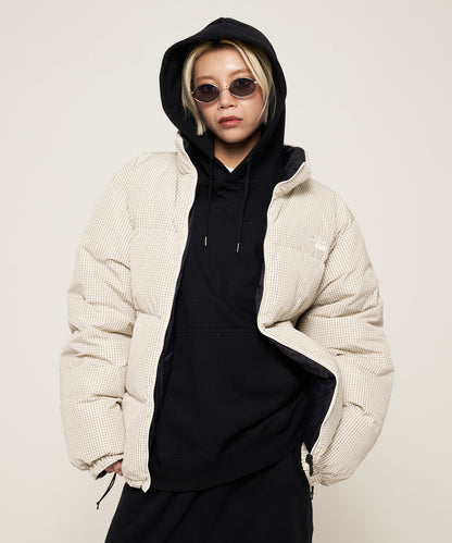 【予約】バブルダウンジャケット グラフチェック | BUBBLE DOWN JKT GRAPH CHECK