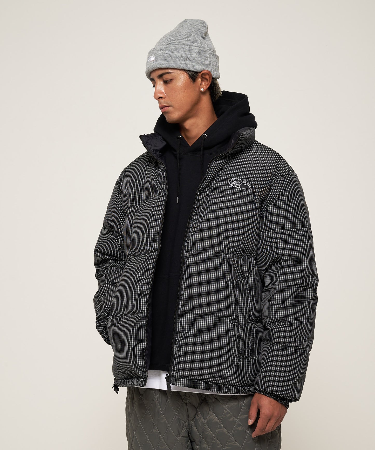 【予約】バブルダウンジャケット グラフチェック | BUBBLE DOWN JKT GRAPH CHECK