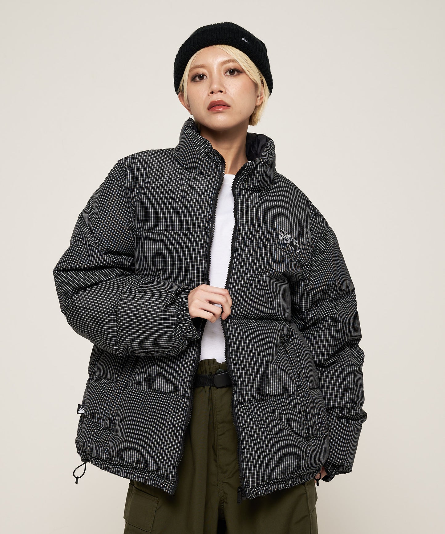 【予約】バブルダウンジャケット グラフチェック | BUBBLE DOWN JKT GRAPH CHECK