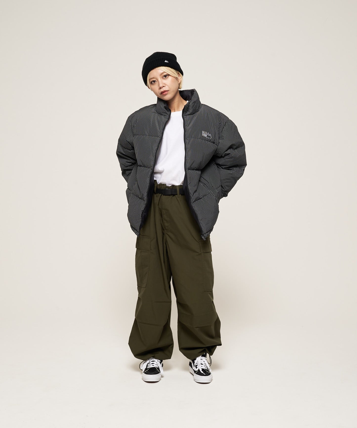 【予約】バブルダウンジャケット グラフチェック | BUBBLE DOWN JKT GRAPH CHECK