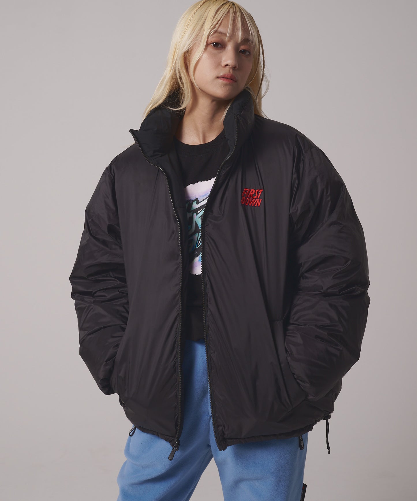 【予約】バブルダウンジャケット マイクロフト | RABBIT FOOT × FIRST DOWN BUBBLE DOWN JKT MICROFT®
