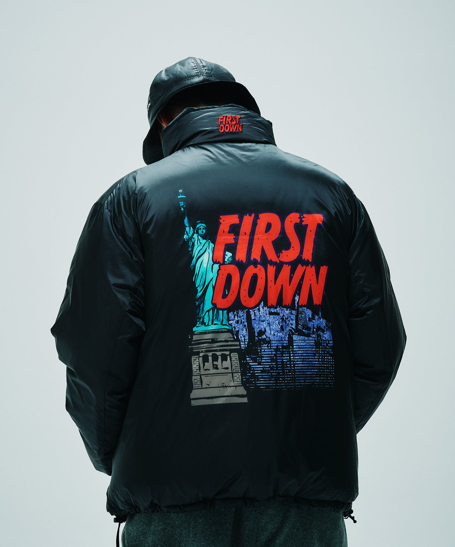 バブルダウンジャケット マイクロフト | RABBIT FOOT × FIRST DOWN
