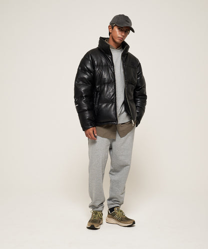 【ノベルティ対象】バブルダウンジャケット カラーレザー | Kinetics × FIRST DOWN BUBBLE DOWN JKT COLOR LETHER