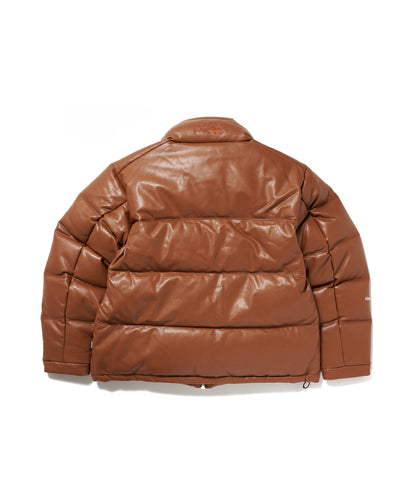 【ノベルティ対象】バブルダウンジャケット カラーレザー | Kinetics × FIRST DOWN BUBBLE DOWN JKT COLOR LETHER
