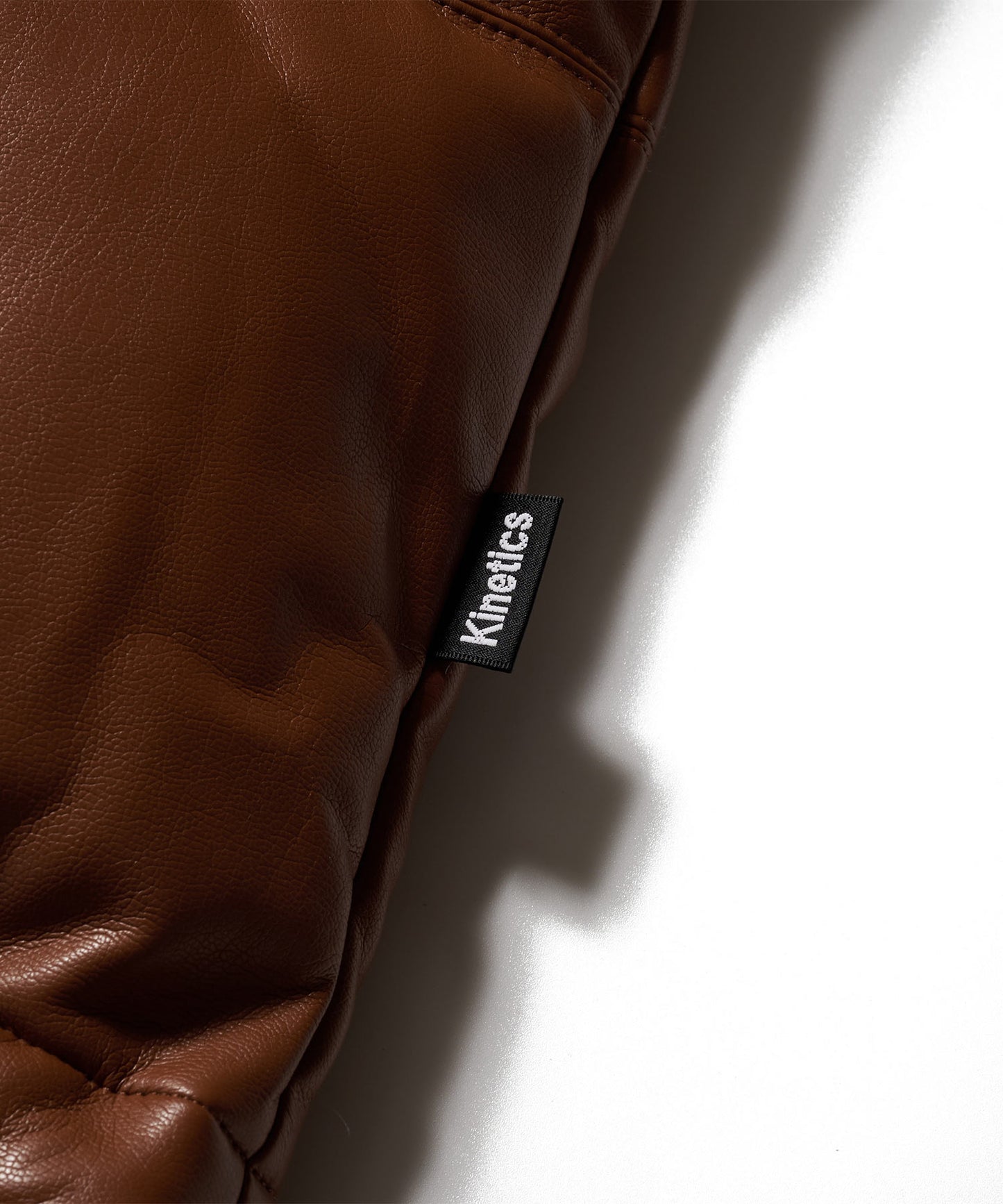 【ノベルティ対象】バブルダウンジャケット カラーレザー | Kinetics × FIRST DOWN BUBBLE DOWN JKT COLOR LETHER