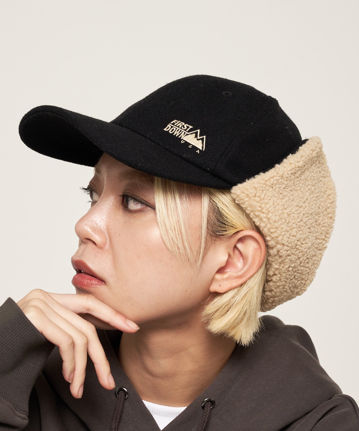 メルトン フライトキャップ | MELTON FLIGHT CAP – FIRST DOWN USA