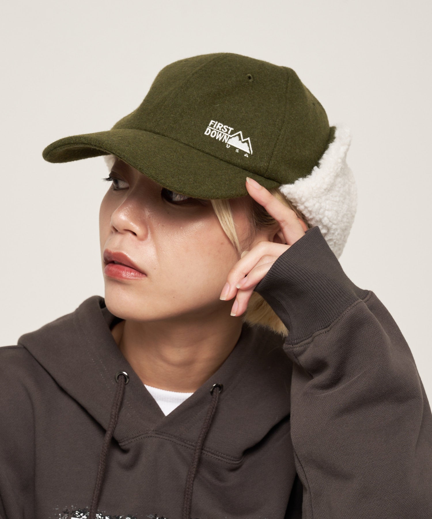 メルトン フライトキャップ | MELTON FLIGHT CAP – FIRST DOWN USA