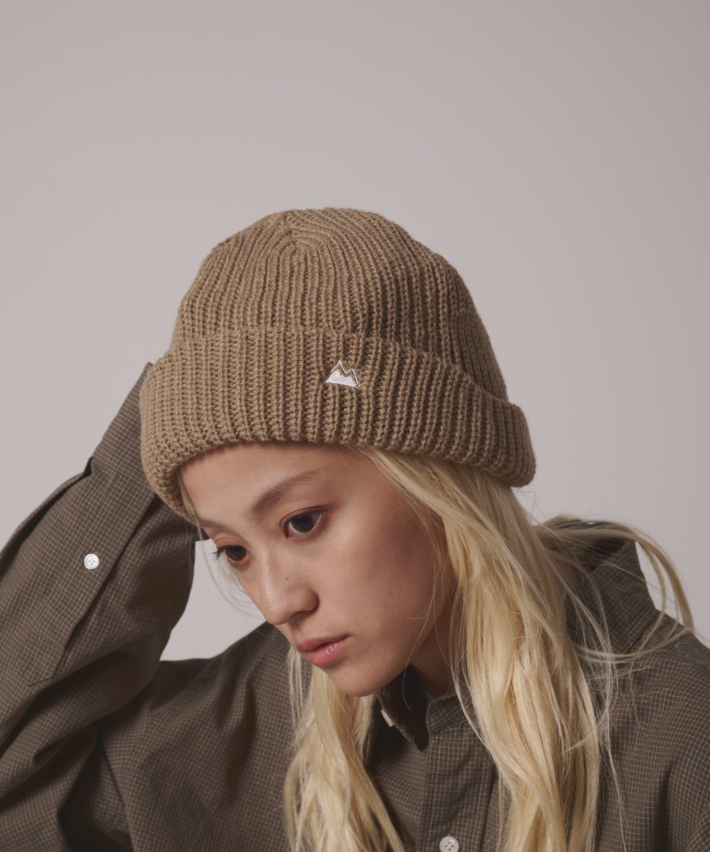 リブロール ニットワッチキャップ | RIB ROLL KNIT WATCH