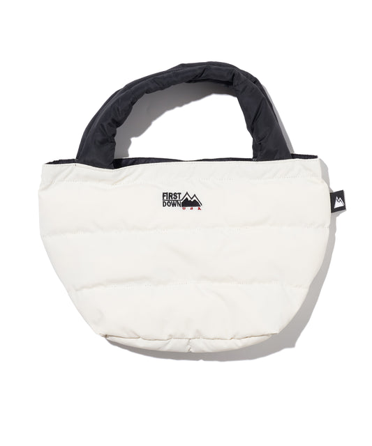 リバーシブル ダウンミニトート | REVERSIBLE DOWN MINI TOTE 02OFF WHITE