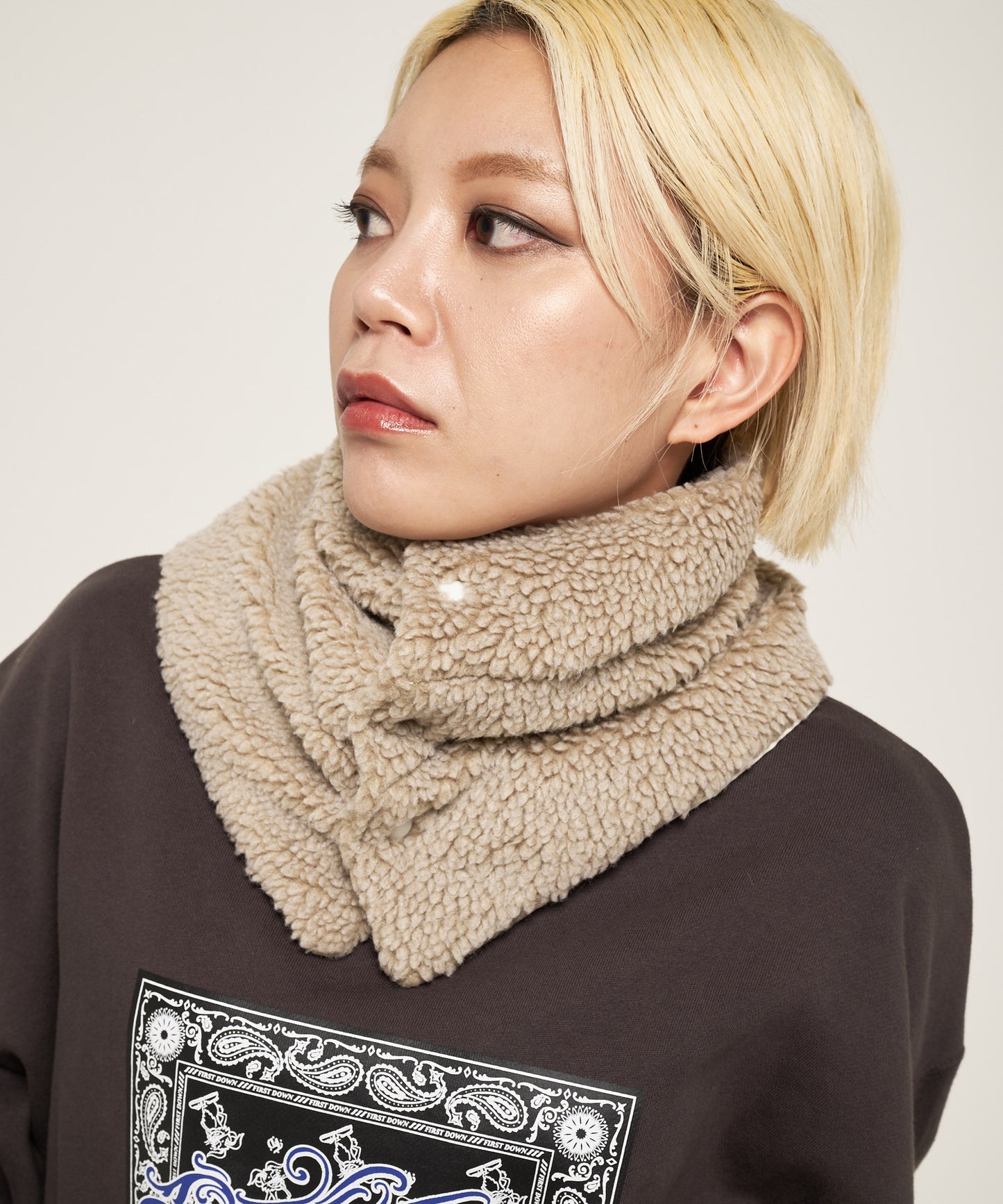 リバーシブル ダウンネックウォーマー | REVERSIBLE DOWN NECKWARMER