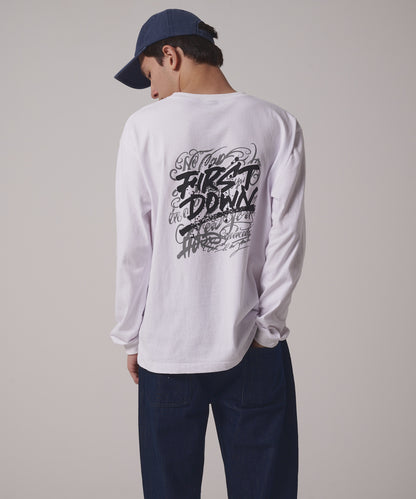 バックプリント ロングスリーブTシャツ | BACK PRINT L/S TEE