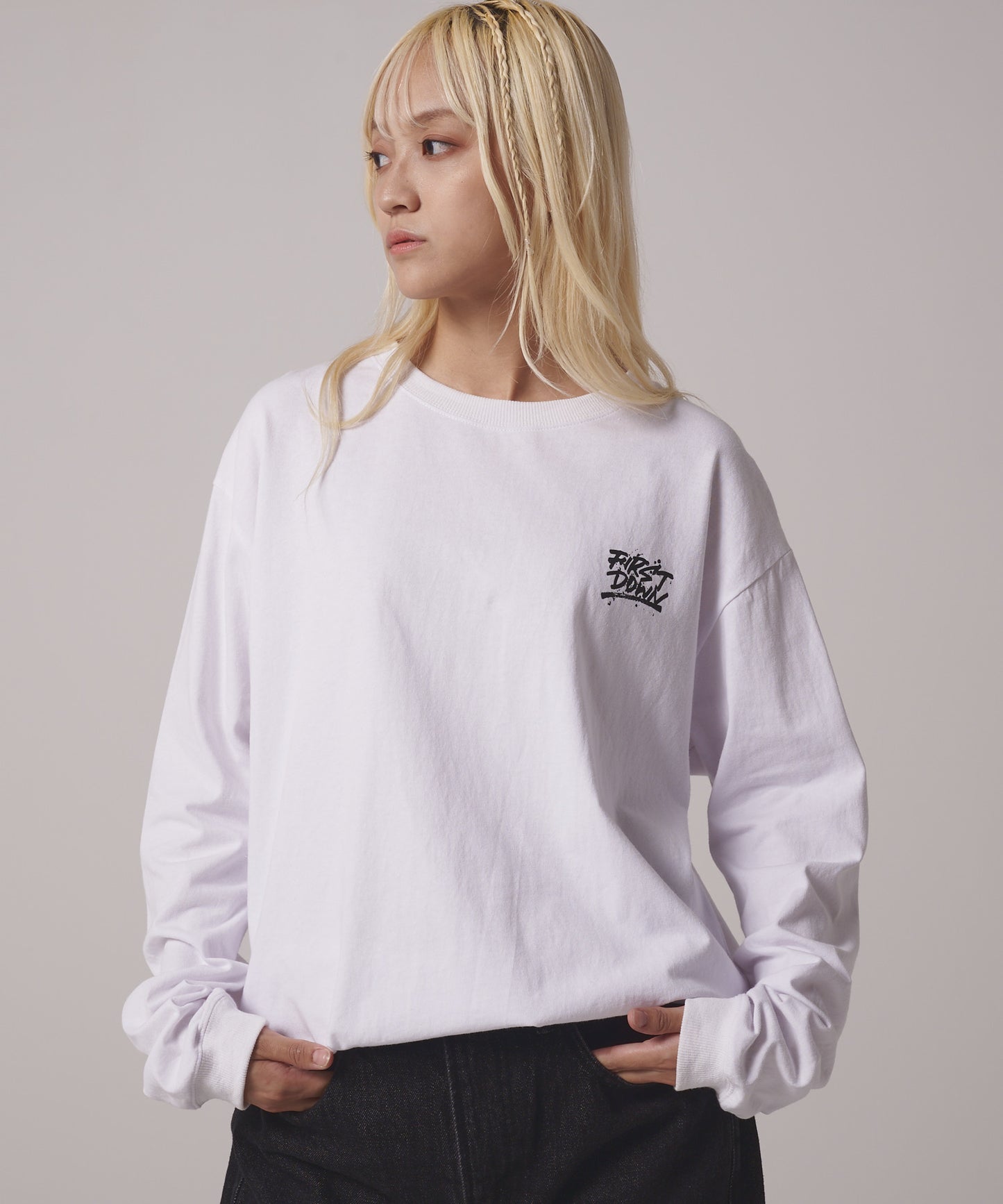 バックプリント ロングスリーブTシャツ | BACK PRINT L/S TEE