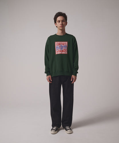 プリント クルー スウェット | PRINT CREW SWEAT