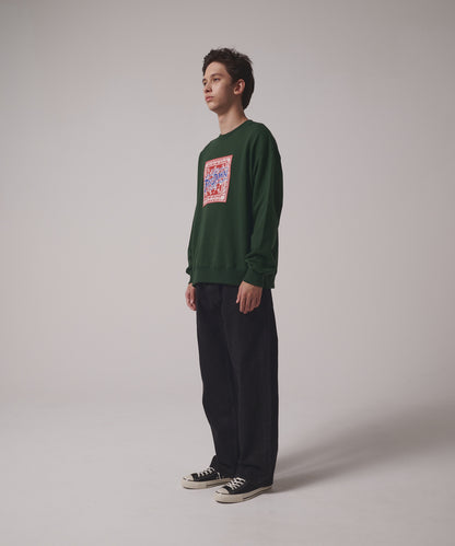 プリント クルー スウェット | PRINT CREW SWEAT