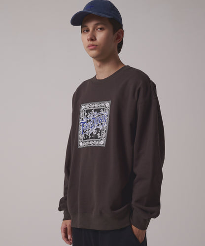 プリント クルー スウェット | PRINT CREW SWEAT