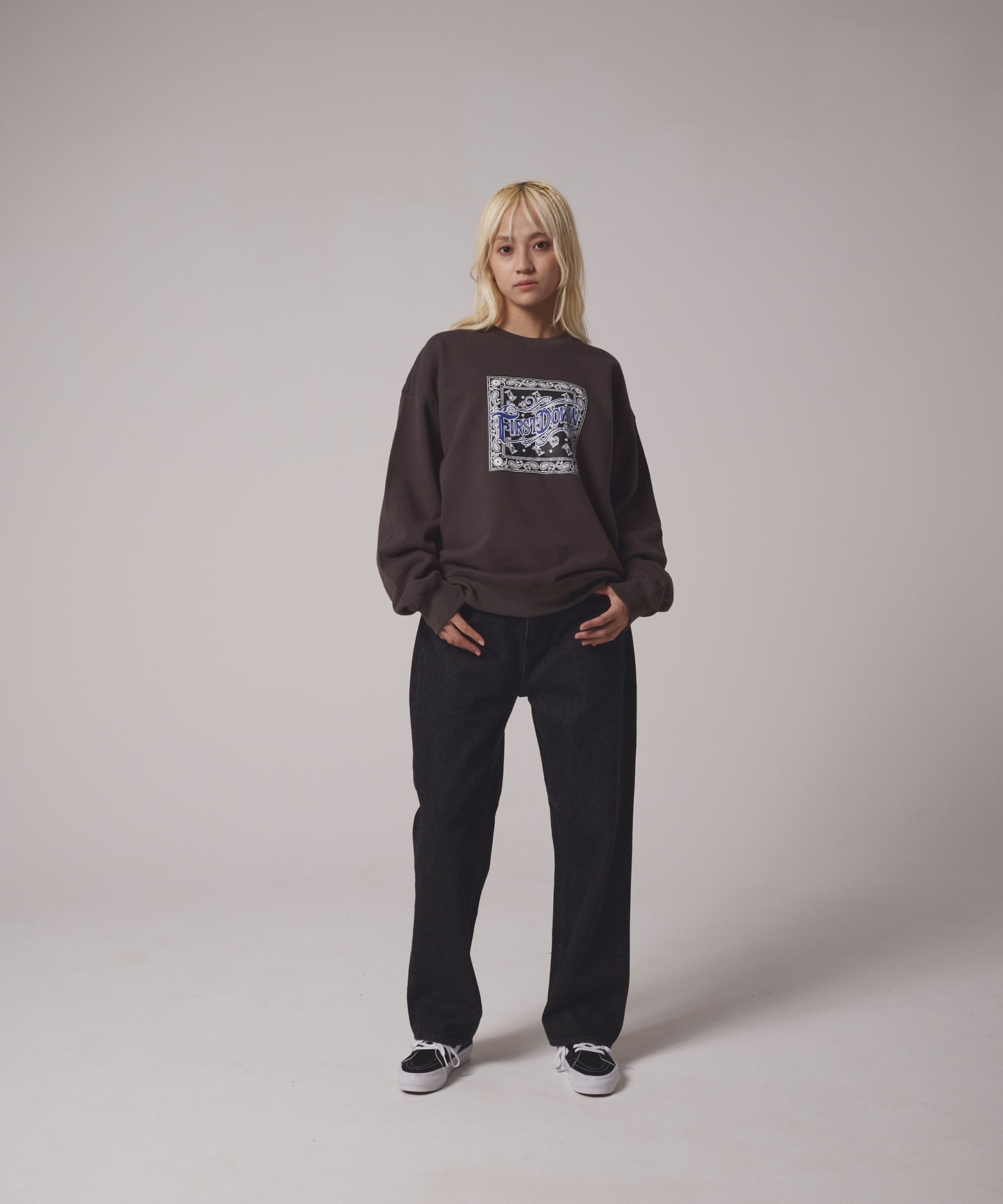 プリント クルー スウェット | PRINT CREW SWEAT