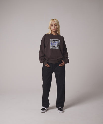 プリント クルー スウェット | PRINT CREW SWEAT