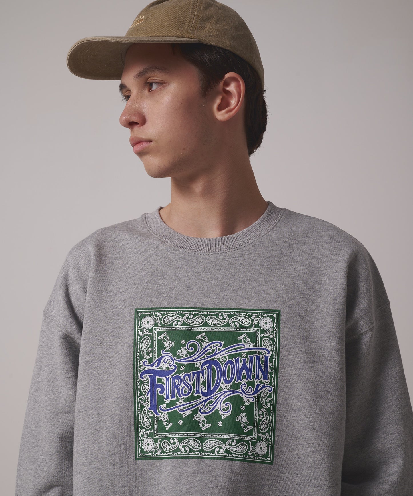 プリント クルー スウェット | PRINT CREW SWEAT