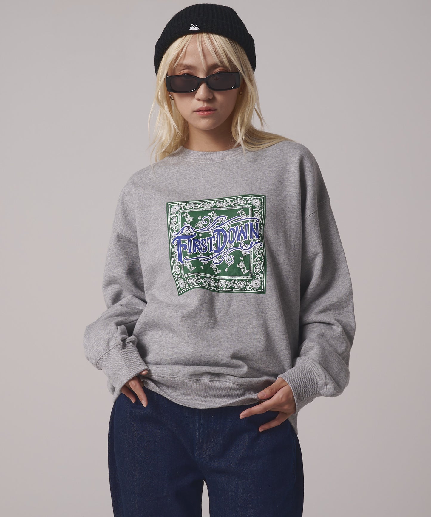 プリント クルー スウェット | PRINT CREW SWEAT
