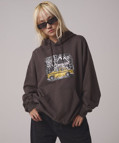 プリント スウェット パーカ | PRINT SWEAT PARKA