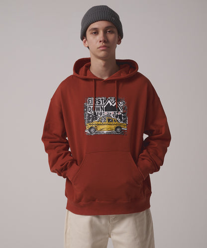 プリント スウェット パーカ | PRINT SWEAT PARKA