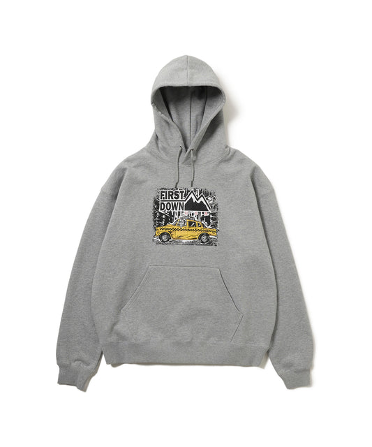 プリント スウェット パーカ | PRINT SWEAT PARKA 03H/GRAY