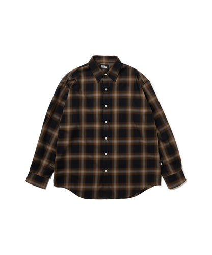 オンブレチェック ロングスリーブシャツ | OMBRE CHECK L/S SHIRT